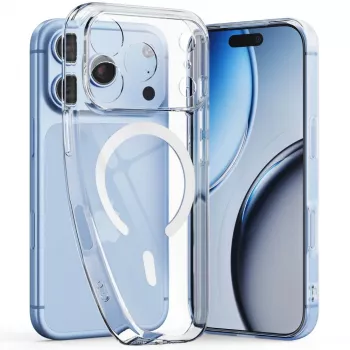 Tech-Protect Flexair MagSafe dėklas, skirtas iPhone 17 Pro / 18 Pro - permatomas