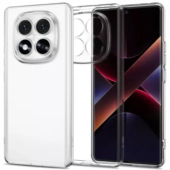 Tech-Protect FlexAir dėklas, skirtas Xiaomi Redmi Note 14 Pro 5G / Poco X7 5G - permatomas
