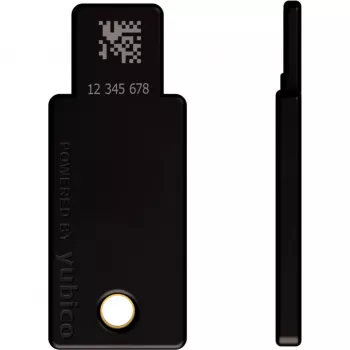 YubiKey 5 NFC saugos raktas 2 vnt. (juoda/auksinė, USB-A ir NFC)