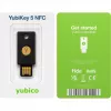 YubiKey 5 NFC saugos raktas 2 vnt. (juoda/auksinė, USB-A ir NFC)