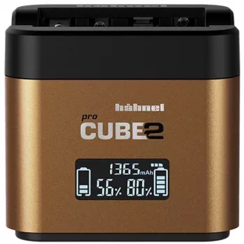 Hähnel ProCube 2 Twin įkroviklis, skirtas Olympus (1000 574.0)