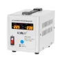 KEMOT SER-500 automatinis įtampos stabilizatorius 500VA 300W relės tipo 230V AC išvestis, Schuko lizdas, LED indikatoriai