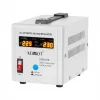 KEMOT SER-500 automatinis įtampos stabilizatorius 500VA 300W relės tipo 230V AC išvestis, Schuko lizdas, LED indikatoriai