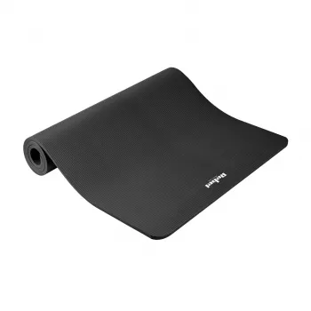 REBEL ACTIVE NBR mankštos kilimėlis 190x100x1,5 cm juodos spalvos - Joga, Pilatesas, Fitnesas