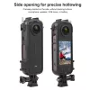 PULUZ PU979B apsauginis rėmas su dvigubu šalto bato laikikliu, skirtas Insta360 X4 – juodas