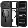 Tech-Protect Magmat MagSafe permatomas dėklas, skirtas iPhone 17 Pro Max / 18 Pro Max – juodas