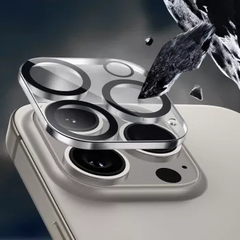 Tech-Protect Cam Fit+ skaidrus dėklas, skirtas Apple iPhone 16E / 17E