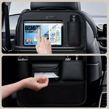 TECH-PROTECT UCA100 galinės sėdynės automobilio organizatorius, juodas