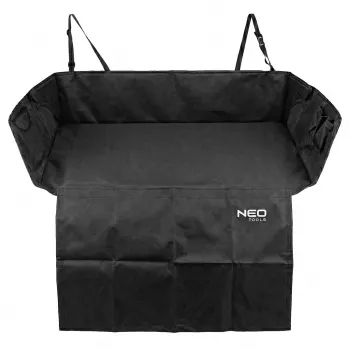 NEO TOOLS 11-474 universali bagažinės apsauginė danga automobiliams, visureigiams ir universalams, vandeniui, purvui ir įbrėžimams atspari, juoda, 145 x 120 cm