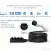 AKYGA AK-SC-E27 V2L adapteris iš Type 2 į 4x Schuko 16A 3m