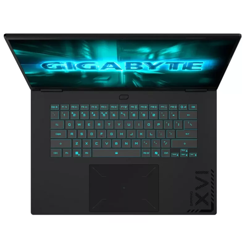 GIGABYTE A16 16 colių 165 Hz žaidimų nešiojamasis kompiuteris - AMD Ryzen 7 260, 32GB RAM, 512GB SSD + 1TB HDD, NVIDIA GeForce RTX 5060, be OS