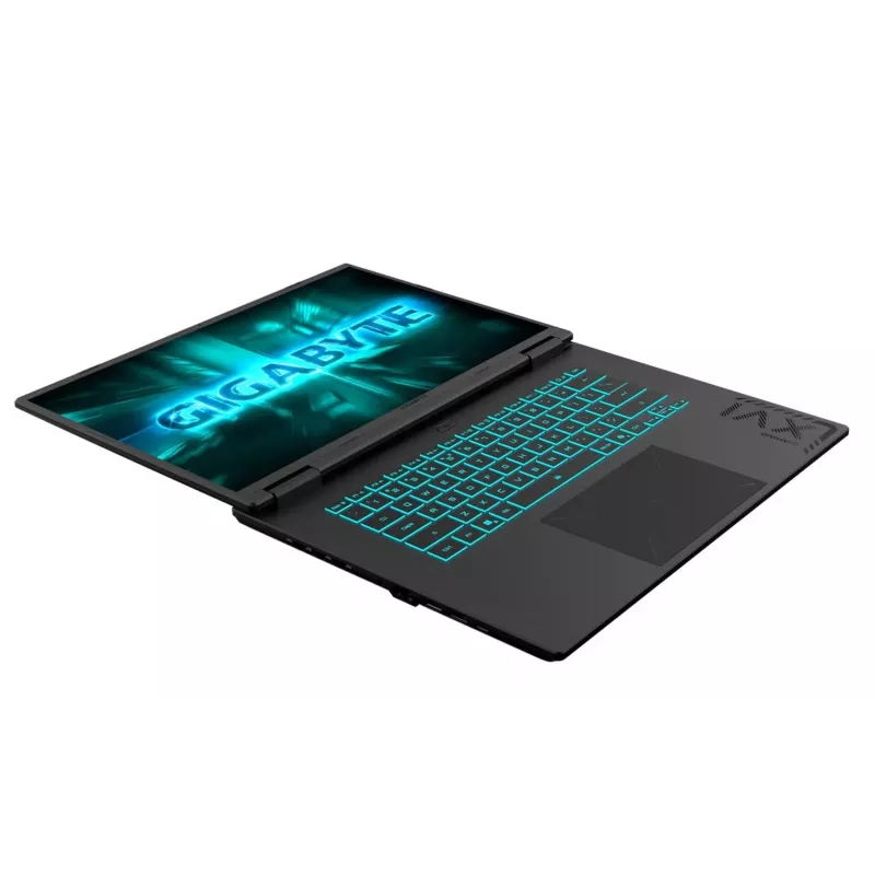 GIGABYTE A16 16 colių 165 Hz žaidimų nešiojamasis kompiuteris - AMD Ryzen 7 260, 32GB RAM, 512GB SSD + 1TB HDD, NVIDIA GeForce RTX 5060, be OS