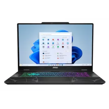 MSI Cyborg 17 B2RWFKG-066XPL 17,3 colio žaidimų nešiojamas kompiuteris - FHD 144Hz, Intel Core 7 240H, 32GB DDR5, 1TB SSD, GeForce RTX 5060, Windows 11 Home, juoda