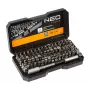 NEO TOOLS 99 dalių atsuktuvų antgalių rinkinys su rankena, S2 plieno, 1/4 inch šešiabriaunis
