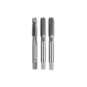 M12 rankinis sriegtuvų rinkinys DIN 352 6HX HSSE INOX EL-CUT, 3 vnt., metrinis stambus