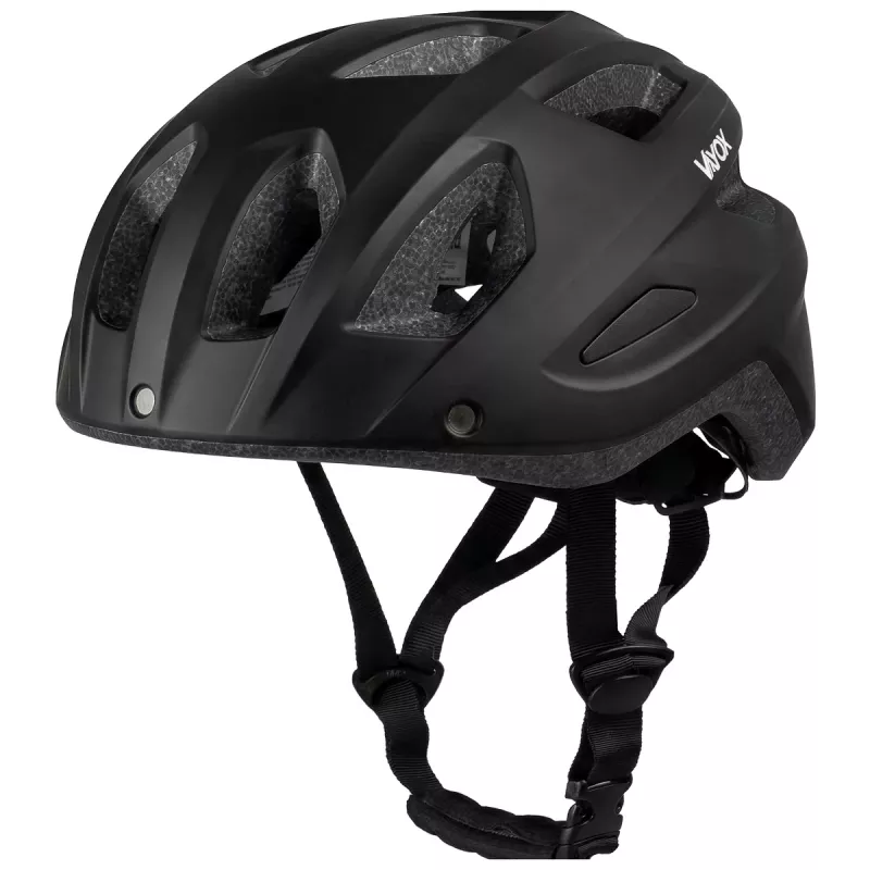 Kask Active LED šalmas, matinė juoda, dydis L VA0424BML Vayox