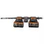 NEO TOOLS 84-330 Profesionalus įrankių diržas su 12 kišenių, tvirtas poliesteris, greito atsegimo sagtimi, reguliuojamas 80-120 cm, juoda/pilka