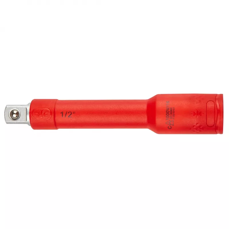 NEO TOOLS 01-307 Izoliuotų lizdų rinkinys 1000V, 8 vnt., 1/2 colio pavara, metrinis, VDE sertifikuotas
