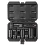 NEO TOOLS Lambda zondo ir purkštukų lizdų rinkinys, 10 vnt., 3/8 colio ir 1/2 colio pavara, CrV plienas