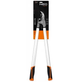 NEO TOOLS 15-252 Bypass genėjimo žirklės 200 mm, PTFE danga, didelio anglingumo plieno ašmenys, ergonomiškos rankenos su saugos užraktu