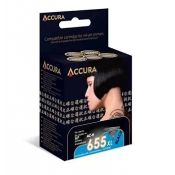Accura suderinama juoda rašalo kasetė HP 655XL (CZ109AE) High Yield