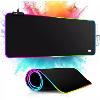 MOZOS GAMING MP-XL RGB apšviestas žaidimų kilimėlis pelei 90x40 cm