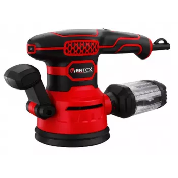 VERTEX Random Orbital Sander 450W, 125 mm, kintamo greičio, dulkių maišelis