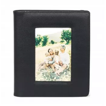 LOVEINSTANT 10x15 cm nuotraukų albumas 160 nuotraukų, juodas