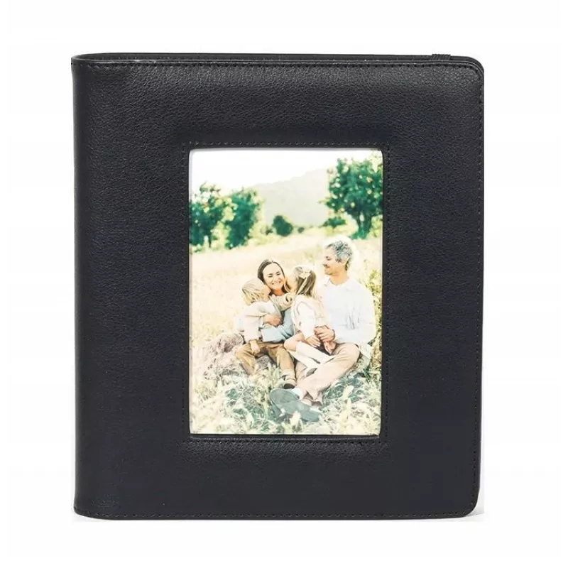 LOVEINSTANT 10x15 cm nuotraukų albumas 160 nuotraukų, juodas