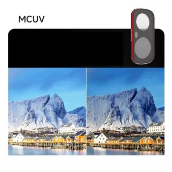 SUNNYLIFE MC UV apsauginis filtras, skirtas Insta360 ONE X2 / X3 – itin plonas, daugkartinio padengimo optinis stiklas, uždedamas ant objektyvo, juodas rėmelis