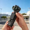 SUNNYLIFE OP4-BHT200-D TPU apsauginis dėklas, skirtas DJI Osmo Pocket 3 / 4 / 4P - juodas