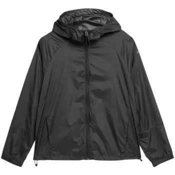 4F moteriška Deep Black lengva sportinė striukė SS23 TJACF015 20S, dydis S