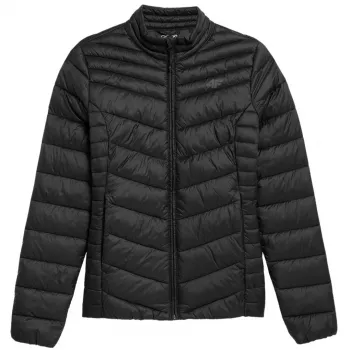 Moterų pūkinė striukė 4F F094 Deep Black 4FSS23TDJAF094 20S