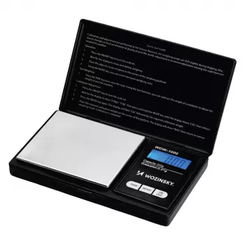 Wozinsky WDW-1000 50 kg skaitmeninės pašto svarstyklės, juodos