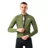 ROCKBROS ROAD TO SKY vėjui atspari šilta dviračių striukė žalia M