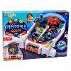 LEAN TOYS Space Pinball stalo žaidimas su raketų kliūtimis ir 8 kamuoliukais