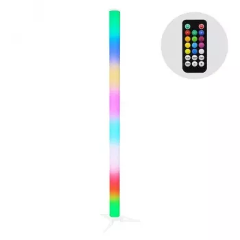 LIGHT4ME TUBE grindų šviestuvas vamzdis – 128x SMD 5050 RGB LED, DMX512, 30W, 3-pin XLR, IEC, 120° spindulio kampas