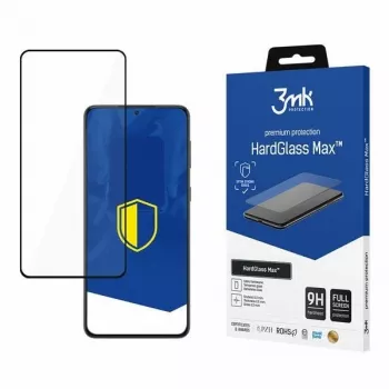 3MK Samsung Galaxy S22 Black - HardGlass Max ekrano apsauginis stiklas