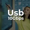Claroc Active USB-C laidas 5 m 4K@60Hz 60W PD 10Gbps
