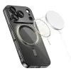 Tech-Protect Magflex MagSafe apsauginis dangtelis Apple iPhone 17 Pro Max, blizganti juoda (TPU/PC)