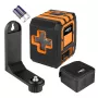 NEO TOOLS 75-142 kryžminių linijų lazerinis nivelyras, 20 m diapazonas, raudonas spindulys, savaiminis išsilyginimas, IP54, su magnetiniu laikikliu ir dėklu