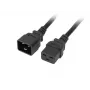 ARMAC KB-EX/C19/15/BK IEC C19–C20 maitinimo laidas 1,5 m, VDE, juodas