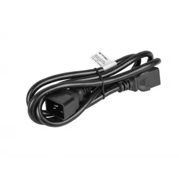 ARMAC KB-EX/C19/15/BK IEC C19–C20 maitinimo laidas 1,5 m, VDE, juodas