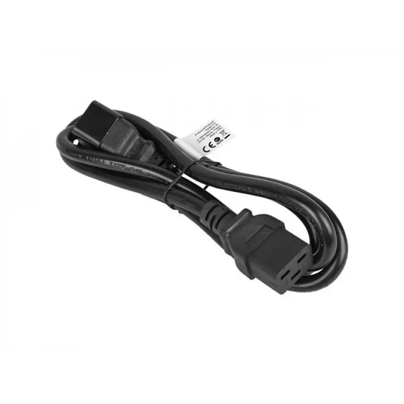 ARMAC KB-EX/C19/15/BK IEC C19–C20 maitinimo laidas 1,5 m, VDE, juodas