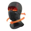 ROCKBROS LF25699 šiluminė dviračių balaklava – juoda