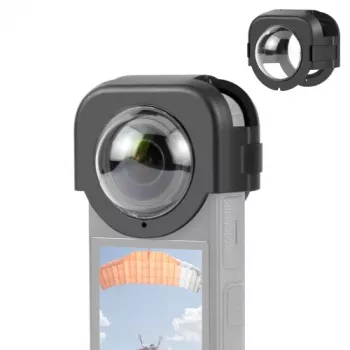 PULUZ objektyvo apsauginis dangtelis, skirtas Insta360 X4 – optinis stiklas, 2 vnt. (PU975)