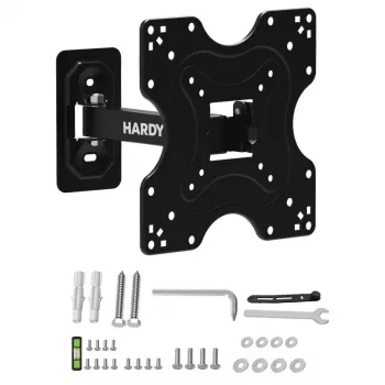 3mk Hardy SlimGrip 20 magnetinis telefono laikiklis su atramėle, suderinamas su MagSafe, cinko lydinys, juodos spalvos