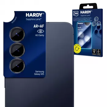 3MK PROTECTION Samsung Galaxy S25 - 3mk Hardy Sapphire objektyvo apsauga