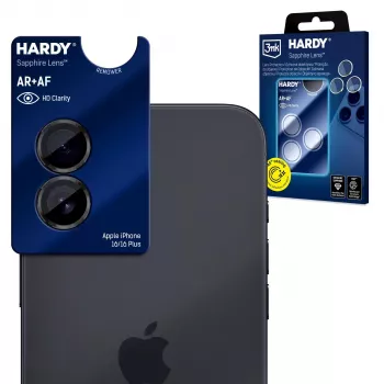 3MK PROTECTION Apple iPhone 16/16 Plus/17 – 3mk Hardy Safyro objektyvo apsauga