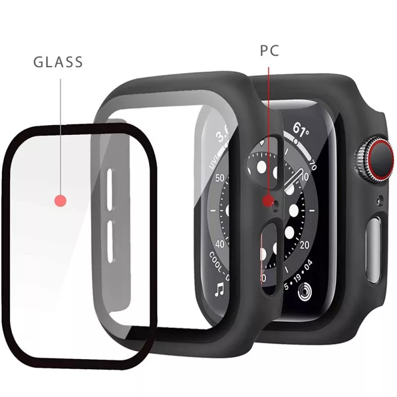 Tech-Protect Defense360 dėklas, skirtas Apple Watch 4/5/6/SE/1/2/3 (44 mm), juodas